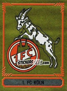 Sticker Badge - German Football Bundesliga 1983-1984 - Panini