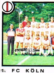 Figurina Team - German Football Bundesliga 1983-1984 - Panini