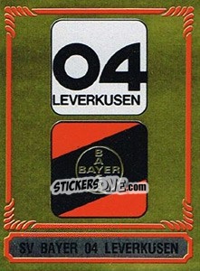 Cromo Badge - German Football Bundesliga 1983-1984 - Panini