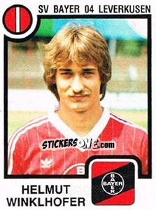 Figurina Helmut Winklhofer - German Football Bundesliga 1983-1984 - Panini