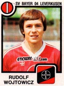 Cromo Rudolf Wojtowicz - German Football Bundesliga 1983-1984 - Panini