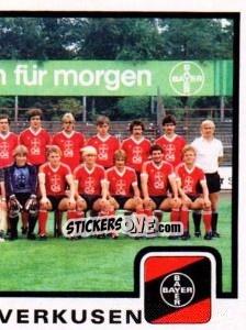 Figurina Team - German Football Bundesliga 1983-1984 - Panini