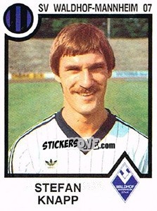 Cromo Stefan Knapp - German Football Bundesliga 1983-1984 - Panini