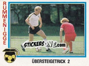 Sticker Karl-Heinz Rummenigge - German Football Bundesliga 1983-1984 n. 228 - Panini
