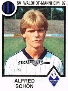 Sticker Alfred Schon