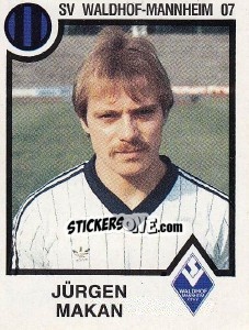 Sticker Jurgen Makan