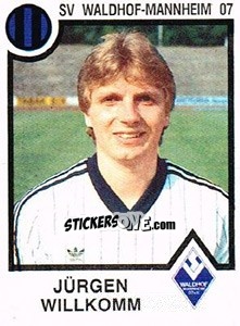 Sticker Jurgen Willkomm