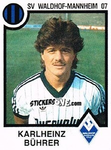 Sticker Karlheinz Buhrer