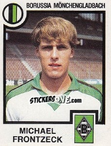 Sticker Michael Frontzcek - German Football Bundesliga 1983-1984 n. 267 - Panini