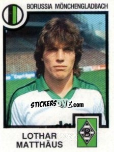 Sticker Lothat Matthaus - German Football Bundesliga 1983-1984 n. 268 - Panini