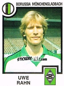 Sticker Uwe Rahn - German Football Bundesliga 1983-1984 n. 270 - Panini