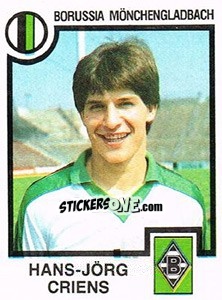 Sticker Hans-Jorg Criens