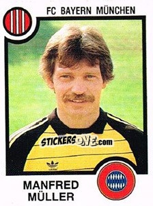 Sticker Manfred Muller