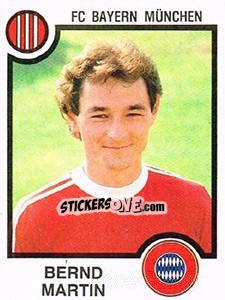 Sticker Bernd Martin
