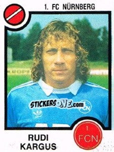 Sticker Rudi Kargus