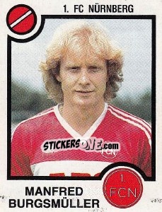 Sticker Manfred Burgsmuller