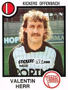 Sticker Valentin Herr