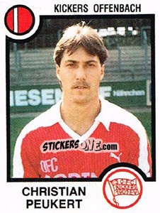 Sticker Christian Peukert