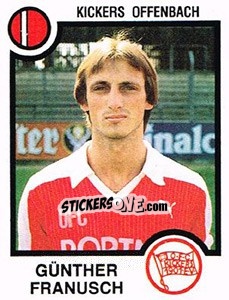 Sticker Gunther Franusch
