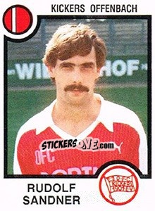 Sticker Rudolf Sandner
