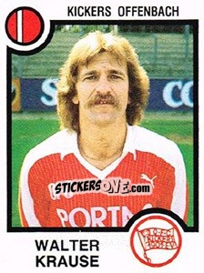Sticker Walter Krause