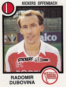 Sticker Radomir Dubovina