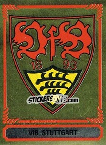 Sticker Badge - German Football Bundesliga 1983-1984 n. 338 - Panini