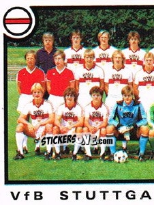 Sticker Team - German Football Bundesliga 1983-1984 n. 347 - Panini