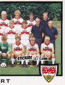 Sticker Team - German Football Bundesliga 1983-1984 n. 348 - Panini