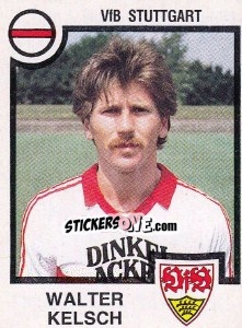 Sticker Walter Kelsch - German Football Bundesliga 1983-1984 n. 356 - Panini