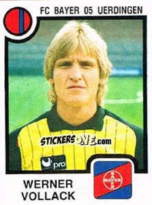 Sticker Werner Vollack