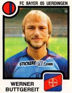 Sticker Werner Buttgereit