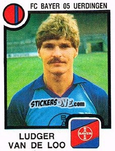 Sticker Ludger van de Loo