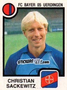 Sticker Christian Sackewitz