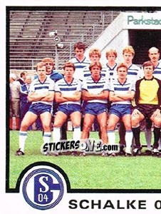 Sticker Team - German Football Bundesliga 1983-1984 n. 397 - Panini