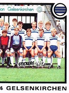 Sticker Team - German Football Bundesliga 1983-1984 n. 398 - Panini