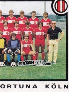 Sticker Team - German Football Bundesliga 1983-1984 n. 410 - Panini