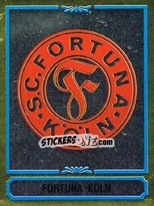 Sticker Badge - German Football Bundesliga 1983-1984 n. 411 - Panini