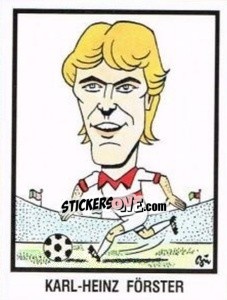 Sticker Karl-Heinz Forster - German Football Bundesliga 1983-1984 n. 441 - Panini