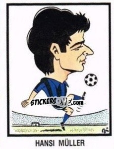 Sticker Hansi Muller