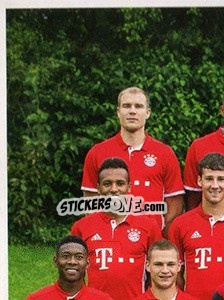 Figurina Team photo - FC Bayern München 2016-2017 - Panini