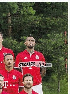 Cromo Team photo - FC Bayern München 2016-2017 - Panini