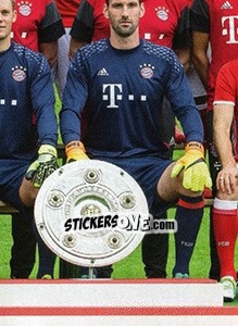 Sticker Team photo - FC Bayern München 2016-2017 n. 8 - Panini