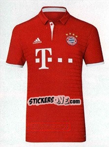 Sticker Home Kit - FC Bayern München 2016-2017 n. 12 - Panini