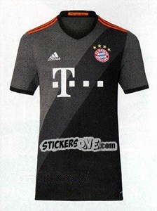 Figurina Away Kit - FC Bayern München 2016-2017 - Panini