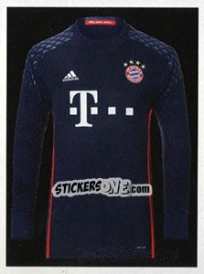 Sticker Goalkeeper Kit - FC Bayern München 2016-2017 n. 15 - Panini