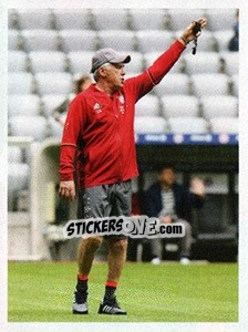 Sticker Carlo Ancelotti - FC Bayern München 2016-2017 n. 18 - Panini
