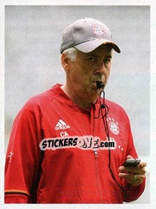 Sticker Carlo Ancelotti - FC Bayern München 2016-2017 n. 19 - Panini