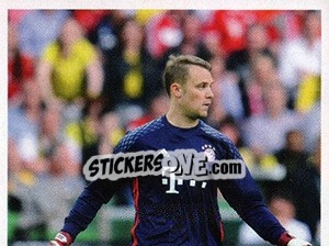 Sticker Manuel Neuer - FC Bayern München 2016-2017 - Panini