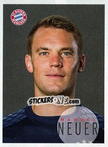 Sticker Manuel Neuer - FC Bayern München 2016-2017 - Panini